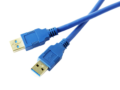 高品质连接新选择 Samzhe山泽镀金版USB3.0 AM/AM传输线2米评测